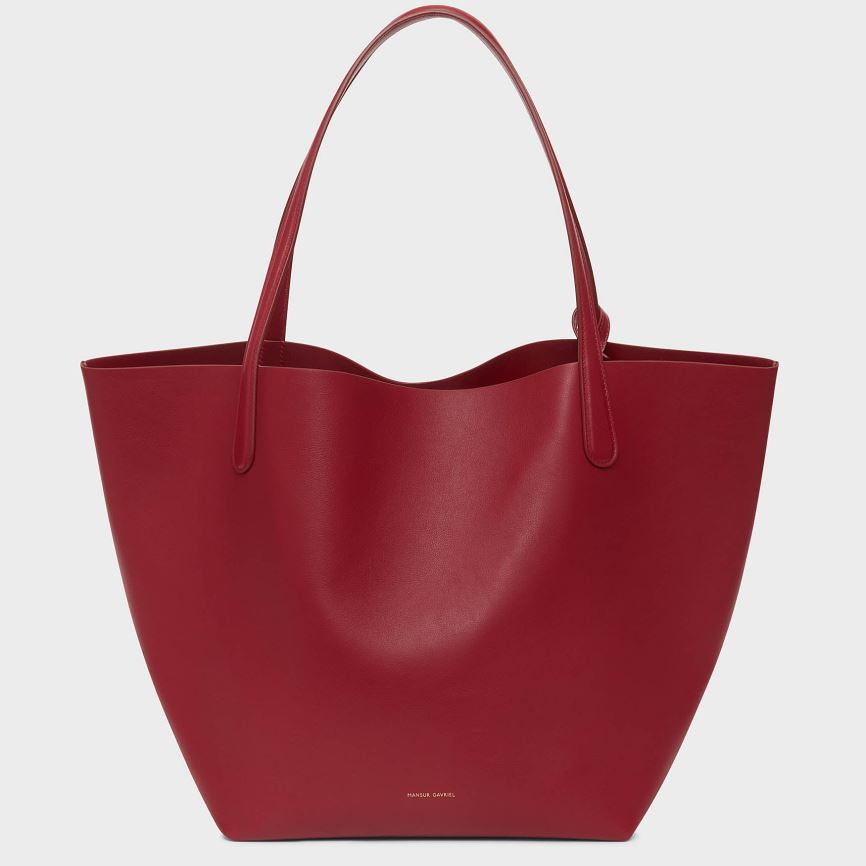 Women\'s Mansur Gavriel Everyday Soft Tote Bags Red | AU 86M1FD